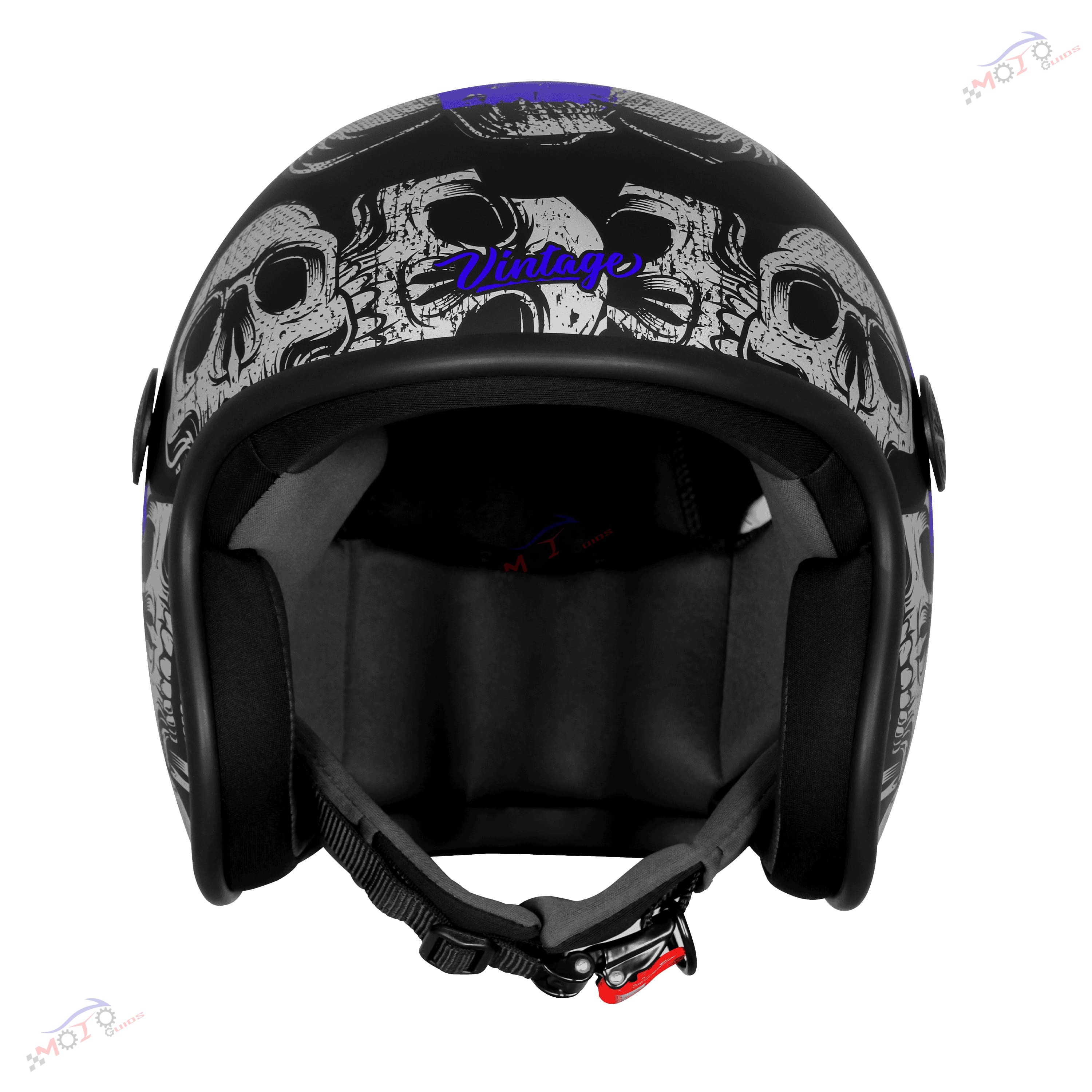 SBH-55 VINTAGE SKULL WITHOUT VISOR